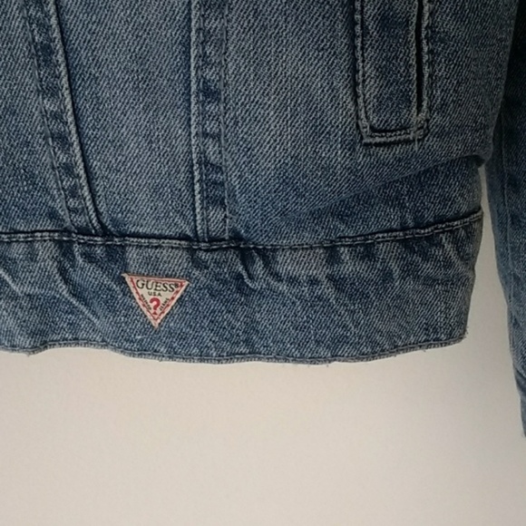 Nwt Guess Skyes Sherpa Fur Lined Denim 
